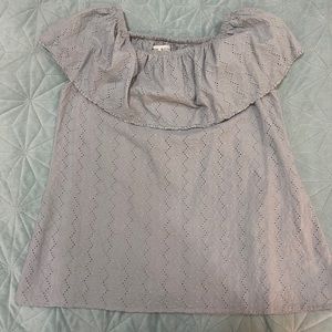 Baby Doll Off The Shoulder Shirt